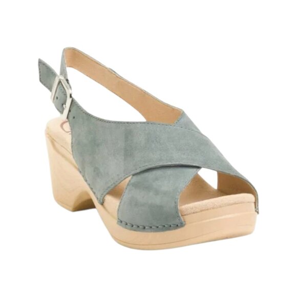 Dansko Shoes - DANSKO Suede Sloane Comfort Sandals